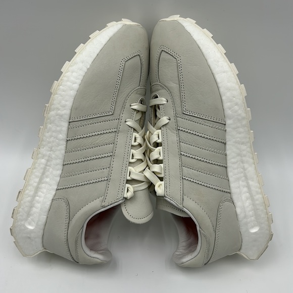 ADIDAS ORIGINAL RETROPY E5 MENS SIZE 10.5 ATHLETIC SHOES OFF-WHICH ALUMINUM GRAY - Picture 5 of 12